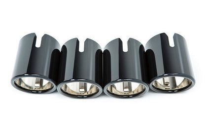 BMW F90 M5 Exhaust Tip Set - Black Chrome-Exhaust-Silicon Valley Bimmer