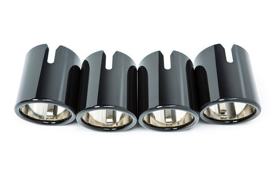 BMW F90 M5 Exhaust Tip Set - Black Chrome-Exhaust-Silicon Valley Bimmer