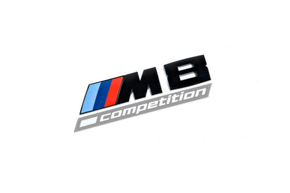 BMW F92 M8 Competition Trunk Emblem - Gloss Black-Exterior-Silicon Valley Bimmer