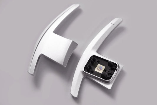 BMW G Chassis Blackline Spec Billet Paddle Shifter Set - Silver-Interior-Silicon Valley Bimmer