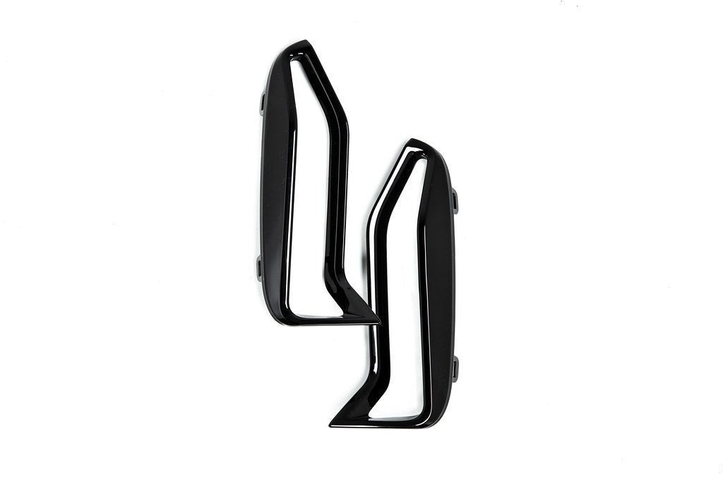 BMW G20 3-Series Pre-LCI M-Sport Front Bumper Grille Trim Set - Gloss Black-Exterior-Silicon Valley Bimmer