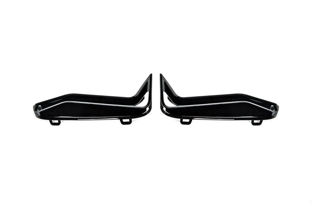 BMW G20 3-Series Pre-LCI M-Sport Front Bumper Grille Trim Set - Gloss Black-Exterior-Silicon Valley Bimmer