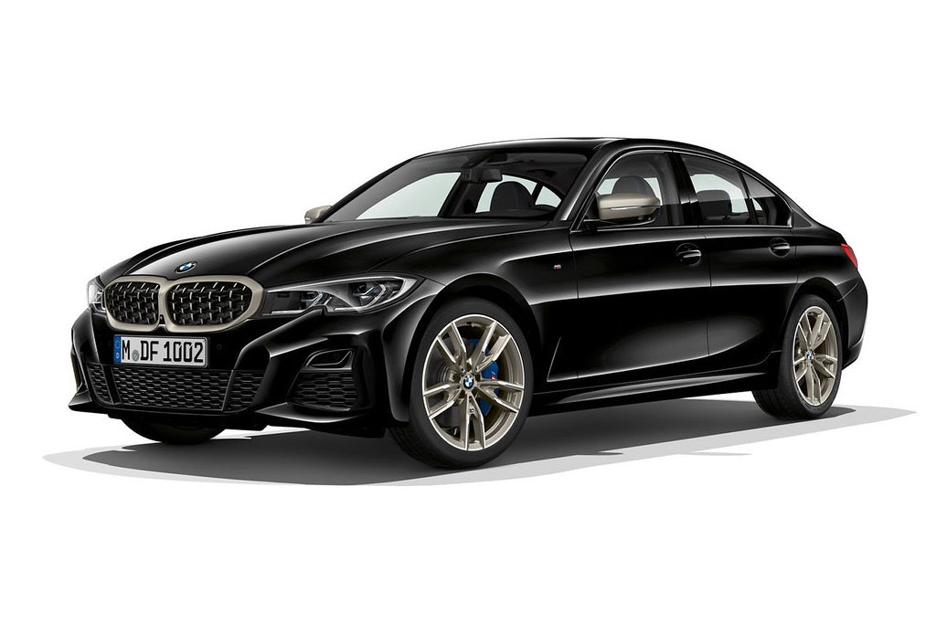BMW G20 3-Series Pre-LCI M-Sport Front Bumper Grille Trim Set - Gloss Black-Exterior-Silicon Valley Bimmer