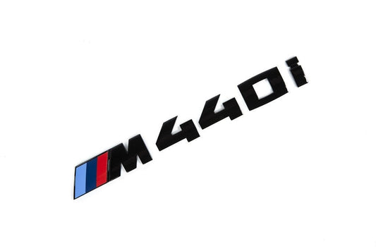 BMW G2X M440i Trunk Emblem - Gloss Black-Exterior-Silicon Valley Bimmer