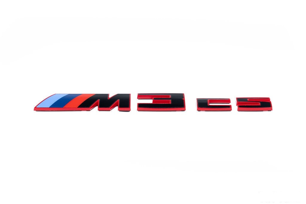 BMW G80 M3 CS Trunk Emblem-Exterior-Silicon Valley Bimmer