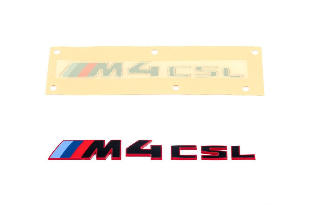 BMW G82 M4 CSL Trunk Emblem-Exterior-Silicon Valley Bimmer