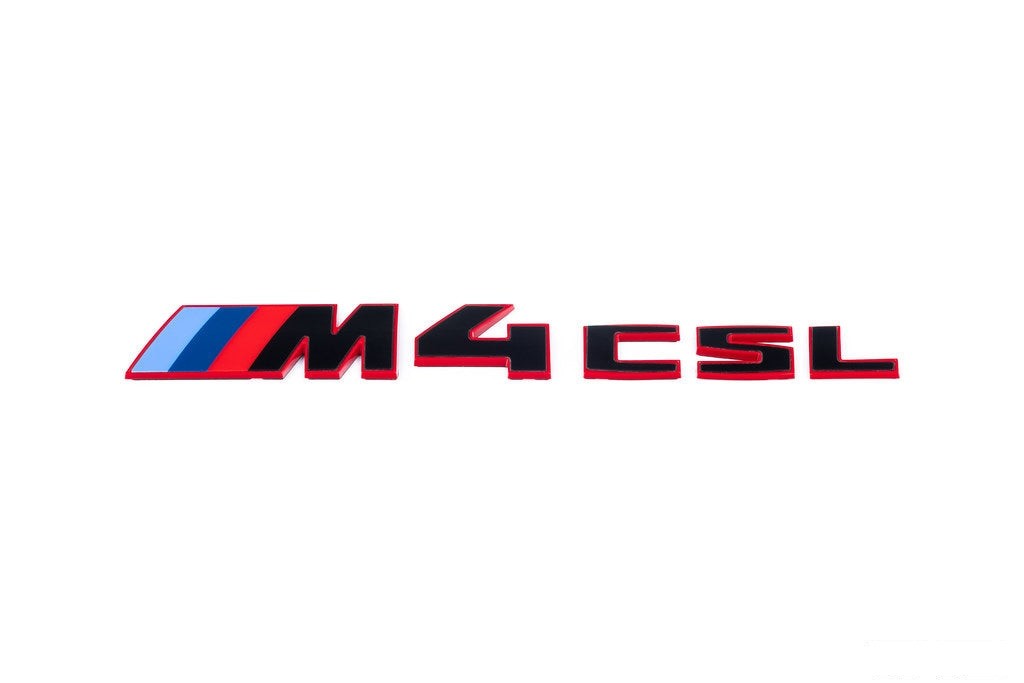 BMW G82 M4 CSL Trunk Emblem-Exterior-Silicon Valley Bimmer