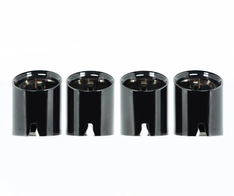 BMW G8X M2 / M3 / M4 Exhaust Tip Set - Black Chrome-Exhaust-Silicon Valley Bimmer