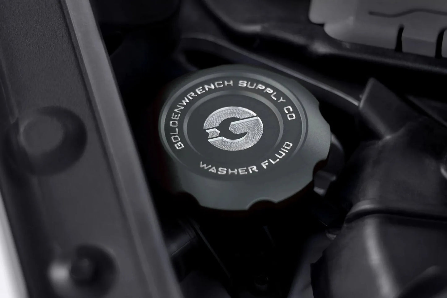 BMW M Car F Series BLACKLINE Performance Washer Fluid Cap (Anthracite Grey)-Exterior-Silicon Valley Bimmer