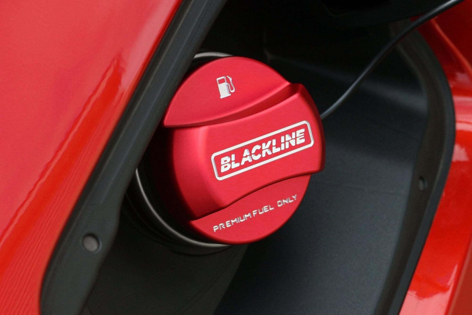 BMW M Car Series Blackline Performance Edition Red Fuel Cap Cover ...