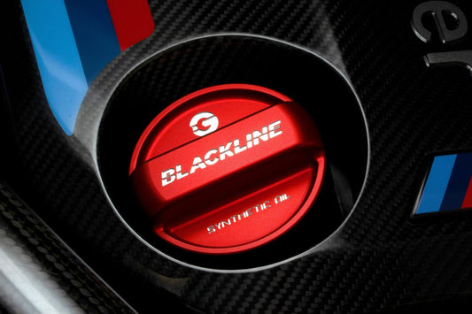 BMW M Car Series Blackline Performance Edition Red Oil Cap Cover (Limited Colorway)-Exterior-Silicon Valley Bimmer