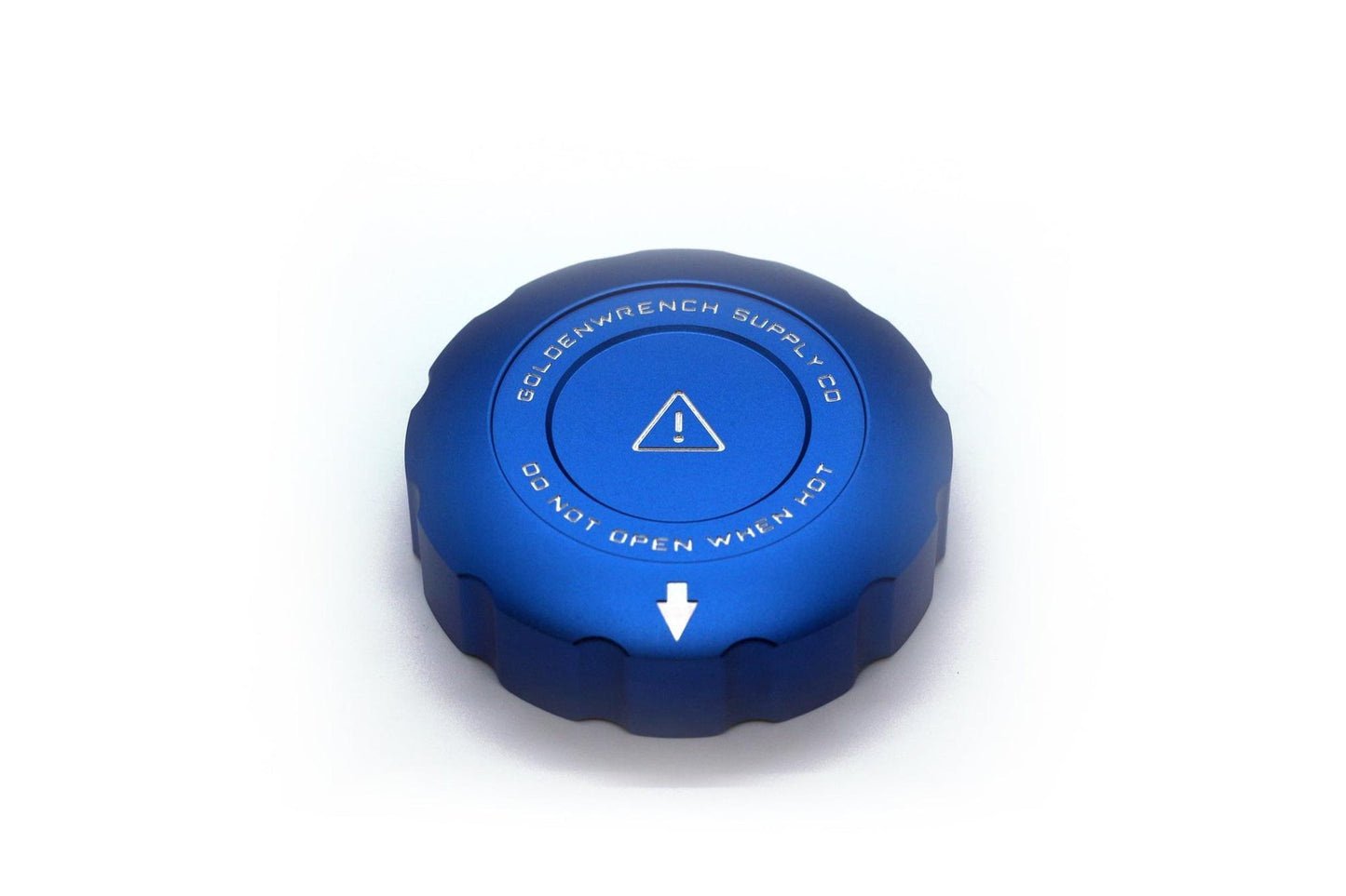 BMW M Car Series Blackline Performance Motorsport Blue Coolant Expansion Tank Cap Cover-Exterior-Silicon Valley Bimmer