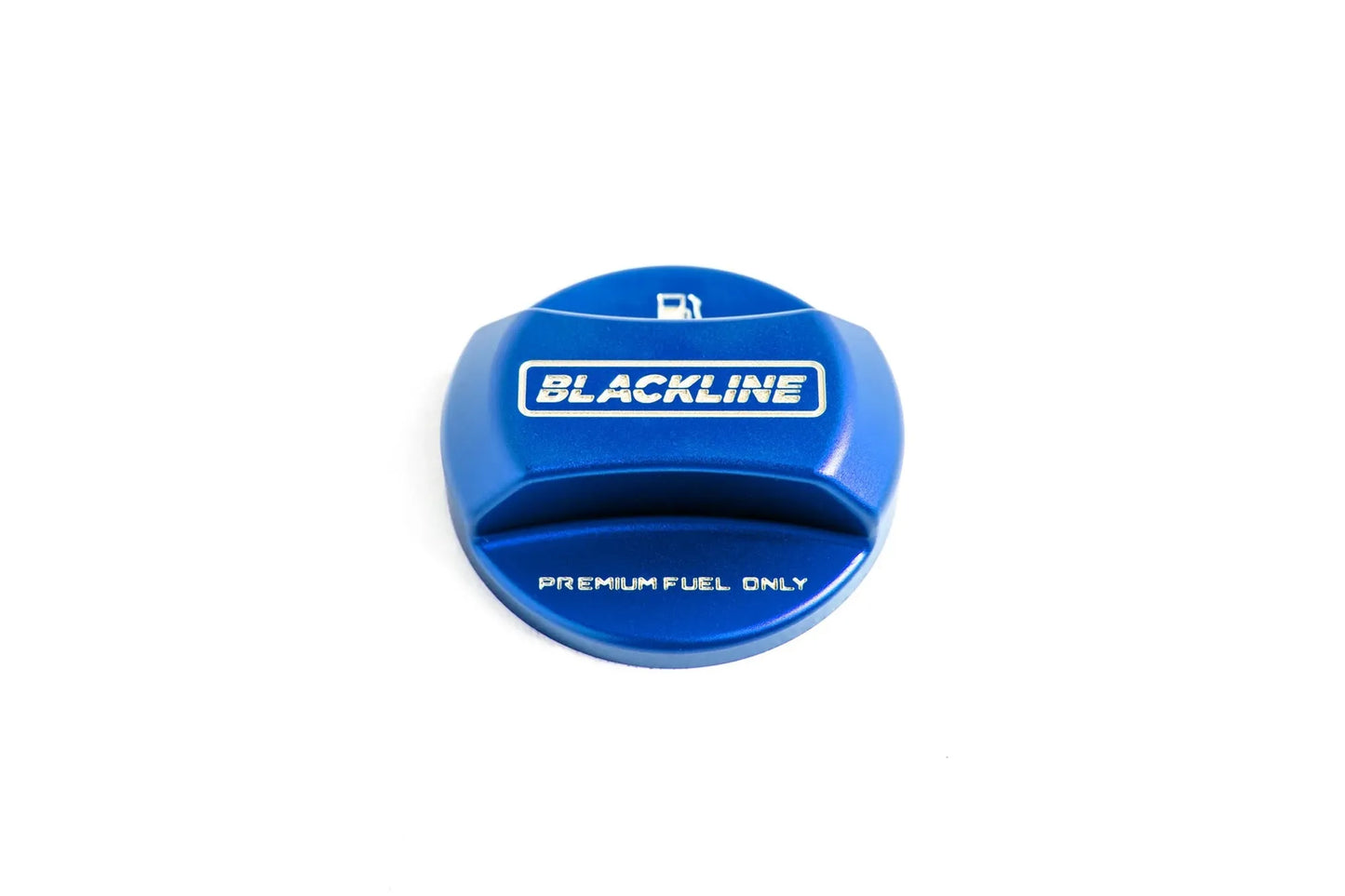 BMW M Car Series Blackline Performance Motorsport Blue Fuel Cap Cover-Exterior-Silicon Valley Bimmer