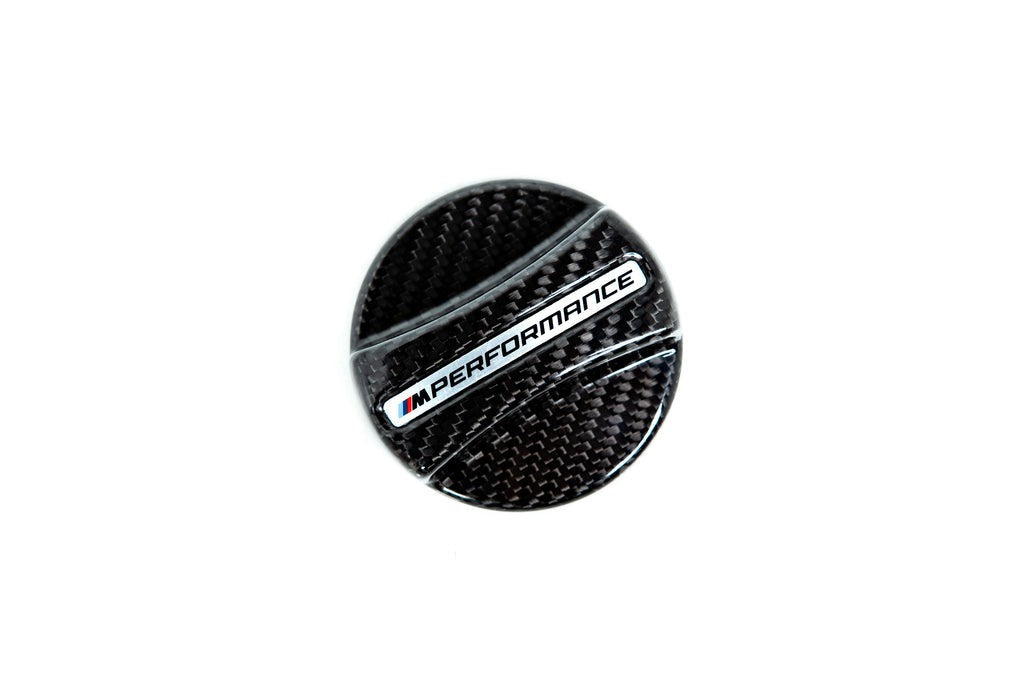 BMW M Performance Carbon Gas Cap Cover-Exterior-Silicon Valley Bimmer
