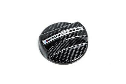 BMW M Performance Carbon Gas Cap Cover-Exterior-Silicon Valley Bimmer