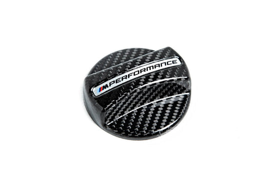 BMW M Performance Carbon Gas Cap Cover-Exterior-Silicon Valley Bimmer