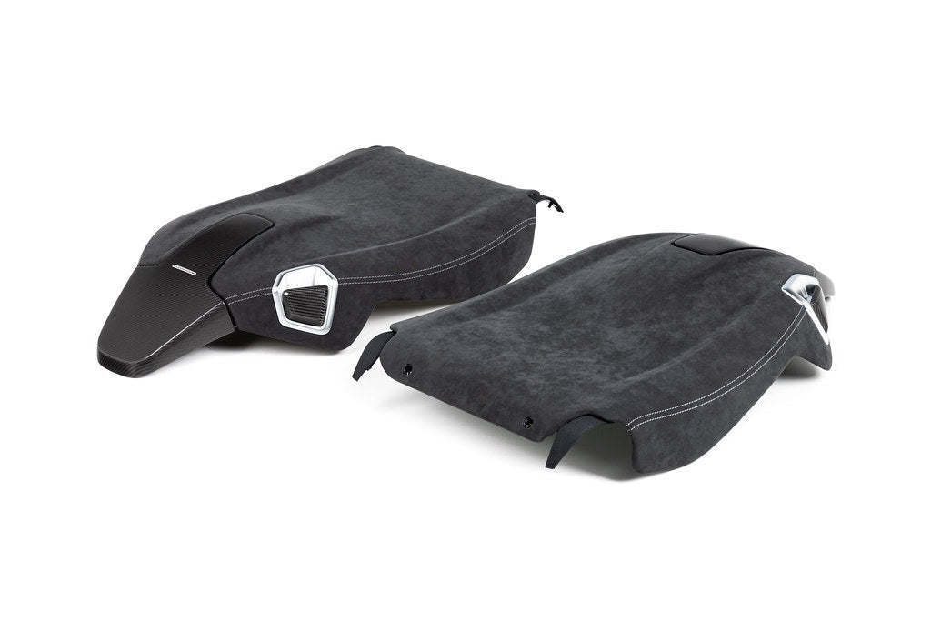 BMW M Performance Coupe / Convertible Carbon and Alcantara Seat Back Set-Interior-Silicon Valley Bimmer