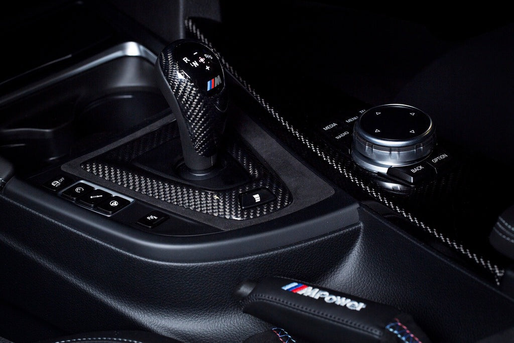 BMW M Performance F-Chassis Carbon Shift Knob Cover - DCT Only-Interior-Silicon Valley Bimmer