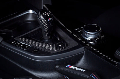 BMW M Performance F-Chassis Carbon Shift Knob Cover - DCT Only-Interior-Silicon Valley Bimmer