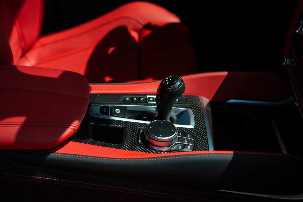 BMW M Performance F-Chassis Carbon Shift Knob Cover - DCT Only-Interior-Silicon Valley Bimmer