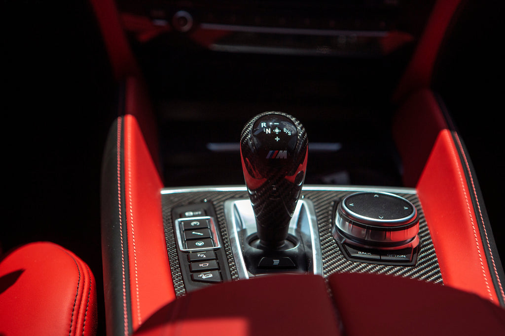 BMW M Performance F-Chassis Carbon Shift Knob Cover - DCT Only-Interior-Silicon Valley Bimmer