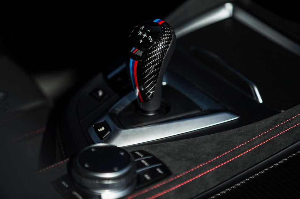 BMW M Performance F-Chassis Carbon Shift Knob Cover - DCT Only-Interior-Silicon Valley Bimmer