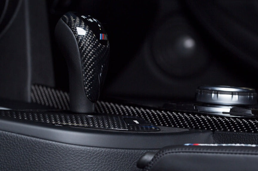 BMW M Performance F-Chassis Carbon Shift Knob Cover - DCT Only-Interior-Silicon Valley Bimmer