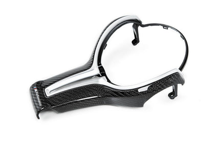 BMW M Performance F-Chassis Steering Wheel Trim - Gloss Carbon-Interior-Silicon Valley Bimmer