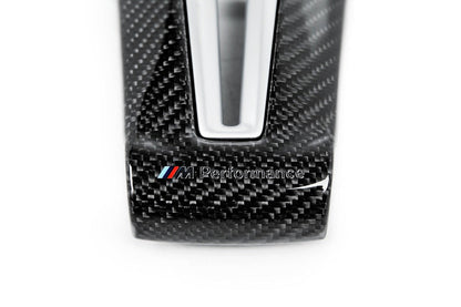 BMW M Performance F-Chassis Steering Wheel Trim - Gloss Carbon-Interior-Silicon Valley Bimmer
