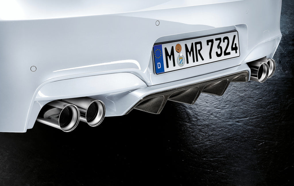 BMW M Performance F06 / F12 / F13 M6 Carbon Rear Diffuser-Exterior-Silicon Valley Bimmer