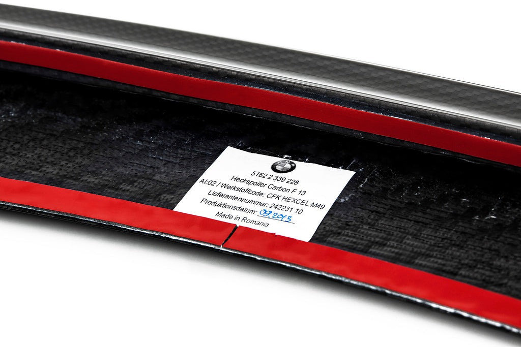 BMW M Performance F06 / F13 M6 Carbon Fiber Trunk Spoiler-Exterior-Silicon Valley Bimmer