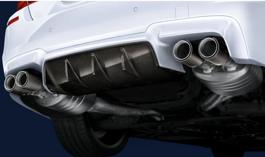 BMW M Performance F10 M5 Carbon Fiber Rear Diffuser-Exterior-Silicon Valley Bimmer