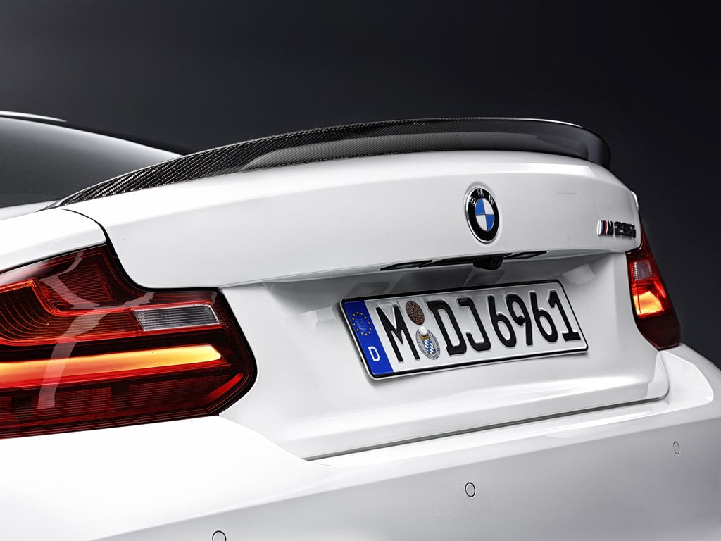 BMW M Performance F22 2-Series Carbon Trunk Spoiler-Exterior-Silicon Valley Bimmer