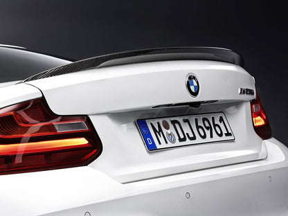 BMW M Performance F22 2-Series Carbon Trunk Spoiler-Exterior-Silicon Valley Bimmer