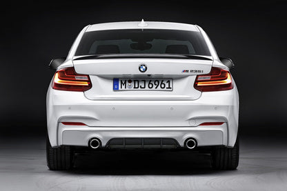 BMW M Performance F22 M-Sport Rear Diffuser-Exterior-Silicon Valley Bimmer