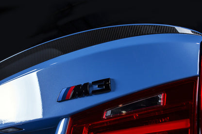 BMW M Performance F80 M3 Carbon Trunk Spoiler-Exterior-Silicon Valley Bimmer