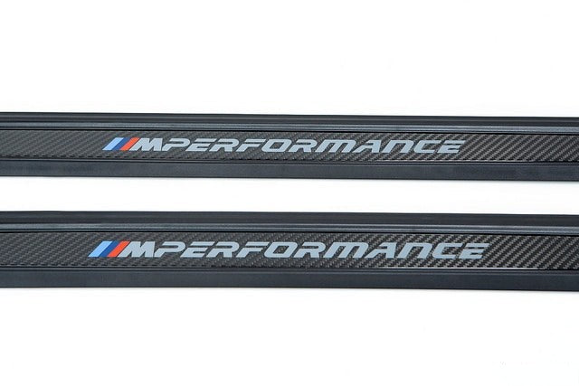 BMW M Performance F87 M2 Carbon Door Sill Set-Interior-Silicon Valley Bimmer