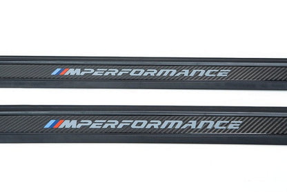 BMW M Performance F87 M2 Carbon Door Sill Set-Interior-Silicon Valley Bimmer