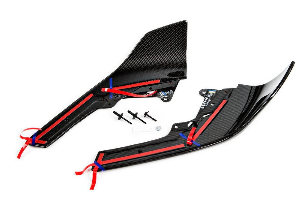 BMW M Performance F87 M2 Carbon Front Winglet Set-Exterior-Silicon Valley Bimmer