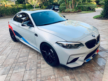 BMW M Performance F87 M2 Carbon Rear Winglet Set-Exterior-Silicon Valley Bimmer
