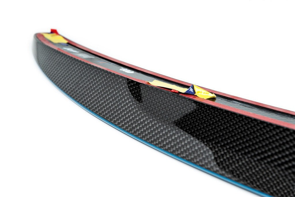 BMW M Performance F87 M2 Carbon Trunk Spoiler with CRT Stripe-Exterior-Silicon Valley Bimmer