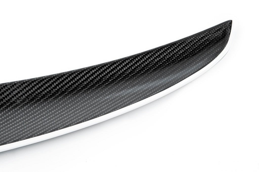 BMW M Performance F87 M2 Carbon Trunk Spoiler with CRT Stripe-Exterior-Silicon Valley Bimmer