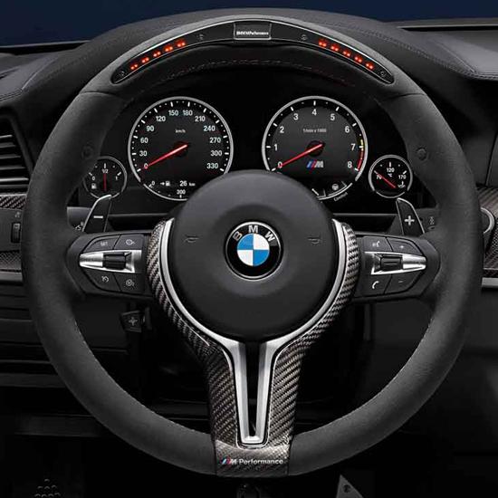 BMW M Performance F87 M2 Electronic Steering Wheel-Interior-Silicon Valley Bimmer