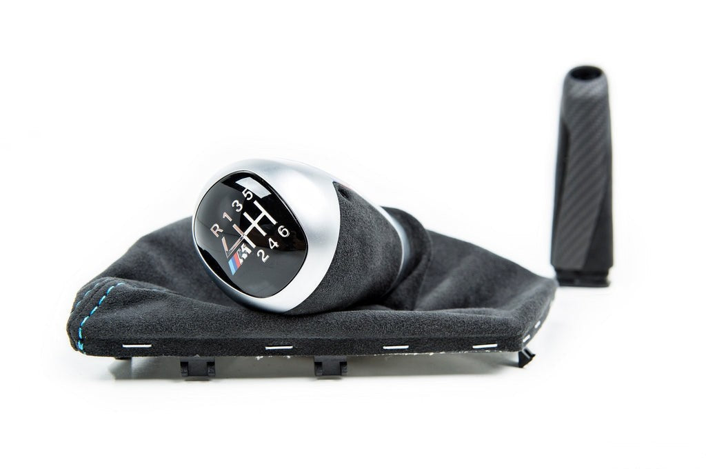 BMW M Performance F87 M2 LCI Shift Knob + Parking Brake Handle Package-Interior-Silicon Valley Bimmer