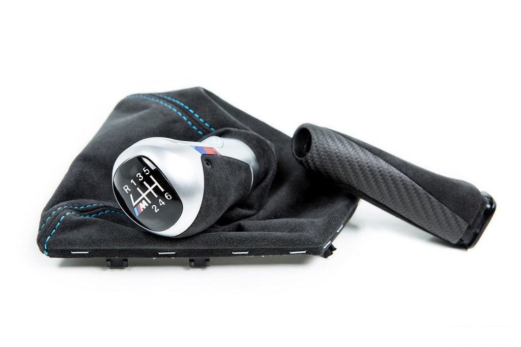 BMW M Performance F87 M2 LCI Shift Knob + Parking Brake Handle Package-Interior-Silicon Valley Bimmer