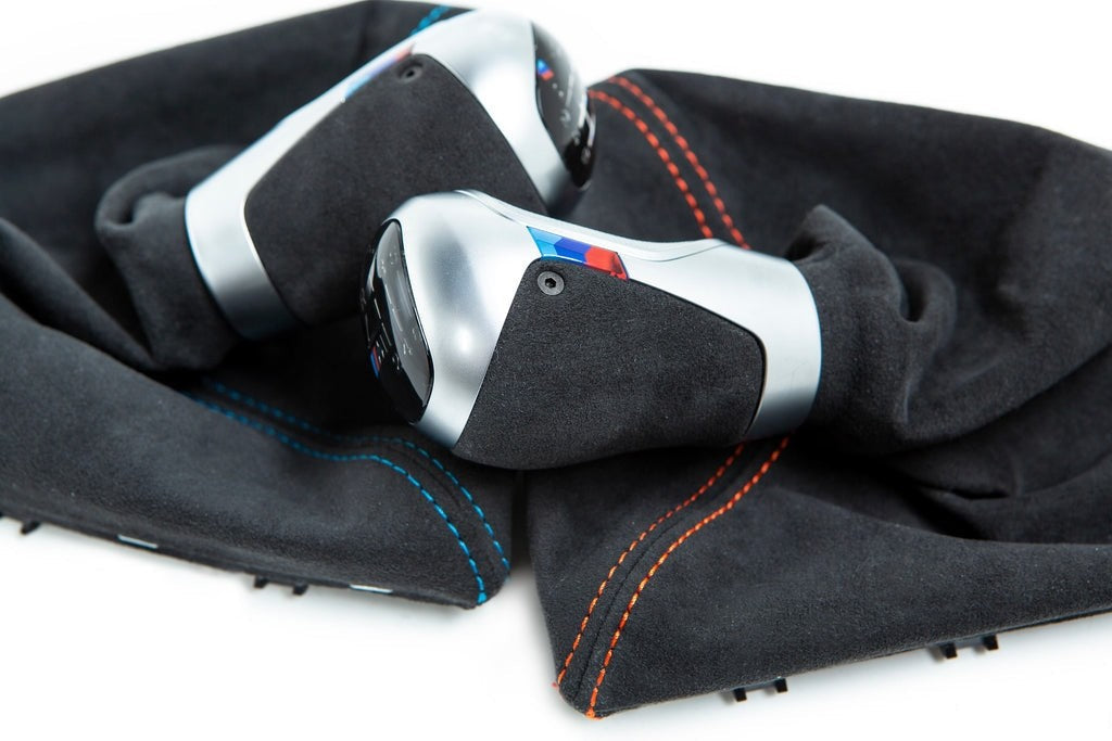 BMW M Performance F87 M2 LCI Shift Knob + Parking Brake Handle Package-Interior-Silicon Valley Bimmer