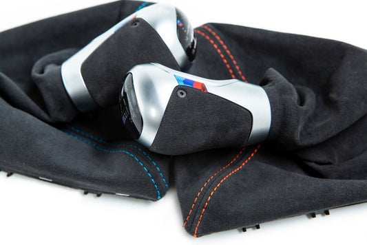 BMW M Performance F87 M2 LCI Shift Knob + Parking Brake Handle Package-Interior-Silicon Valley Bimmer