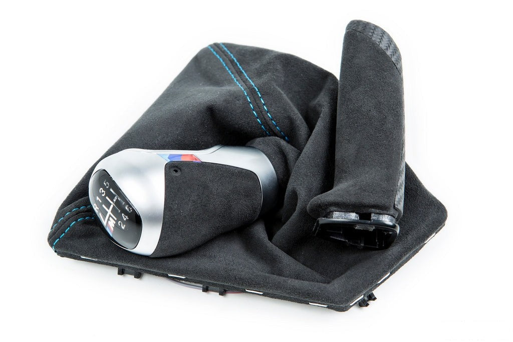 BMW M Performance F87 M2 LCI Shift Knob + Parking Brake Handle Package-Interior-Silicon Valley Bimmer