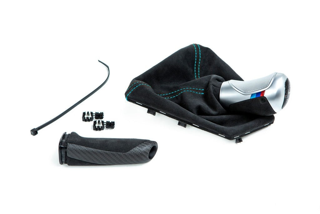 BMW M Performance F87 M2 LCI Shift Knob + Parking Brake Handle Package-Interior-Silicon Valley Bimmer