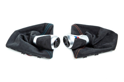 BMW M Performance F87 M2 LCI Shift Knob + Parking Brake Handle Package-Interior-Silicon Valley Bimmer